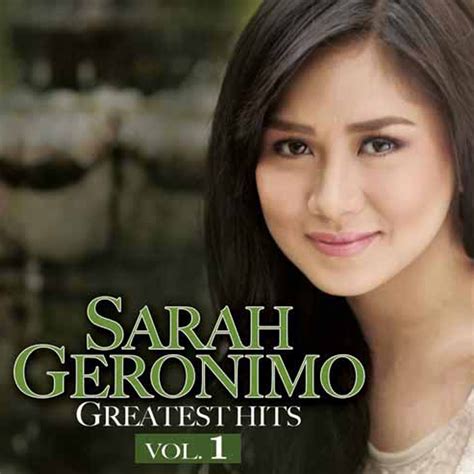 ‎Sarah Geronimo Greatest Hits, Vol. 1 by Sarah Geronimo on Apple Music