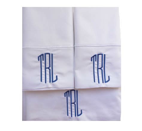 Custom Monogrammed Bed Sheets | Monogram bedding, Monogrammed sheets ...