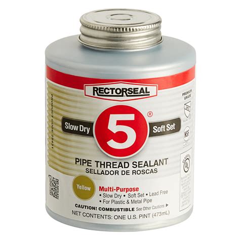 Rectorseal No 5 Pipe Thread Sealant Sealant