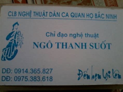 Phục vụ nghệ thuật hát Dân Ca Quan Họ