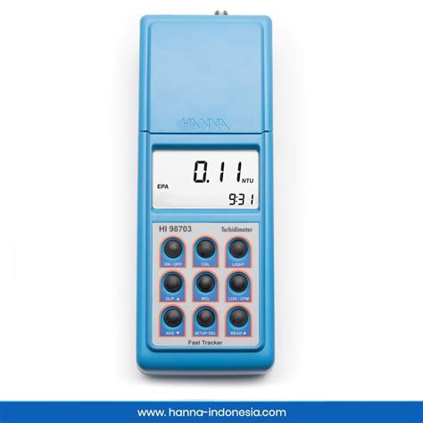 Portable Turbiditymeter HI98703 Hanna Instruments - Hanna Indonesia