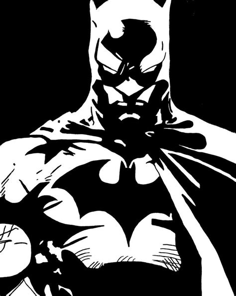 Arriba 64+ imagen batman art black and white - Abzlocal.mx