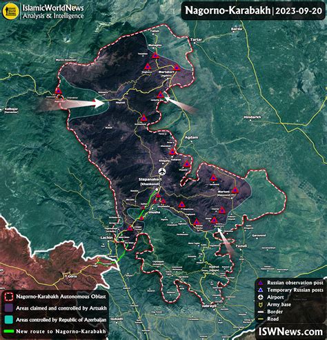 Nagorno-Karabakh Getting Ready To Be Integrate Into Azerbaijan! (Map ...