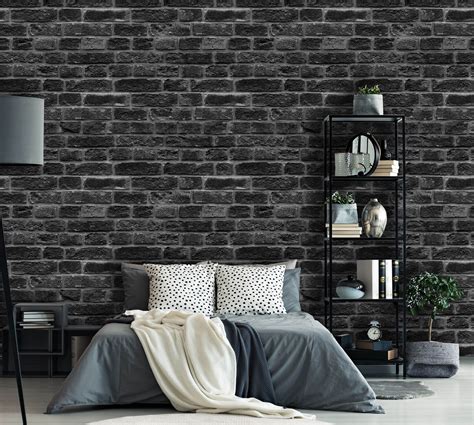 Peel and Stick Realistic Brick Wallpaper, Removable Self-adhesive Wall ...