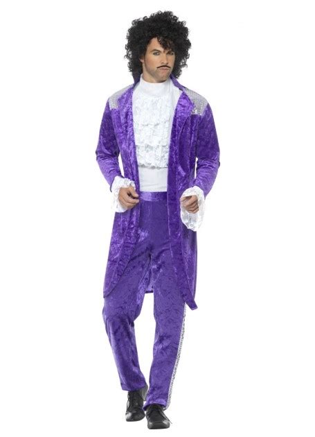 Prince 80’s Purple Rain Musician Costume – Abracadabra Fancy Dress