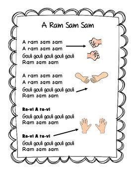 A Ram Sam Sam by Jennifer Johnson | TPT