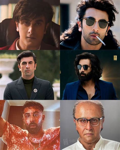 #ranbirkapoor look's in Animal ♥️ in 2024 | Ranbir kapoor hairstyle ...