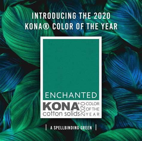 Enchanted Kona Cotton Color of the Year 2020, Five Inch Charm Squares ...