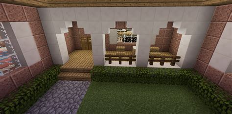 Minecraft House Front Porch with Furniture Living Room In Minecraft ...