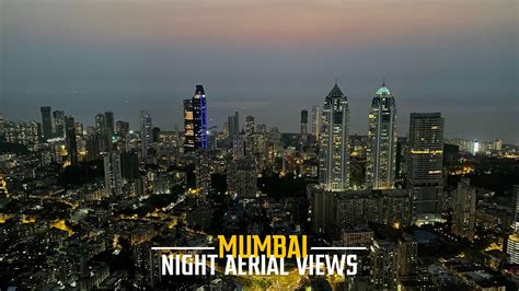 Mumbai Skyline Night Views | India 🇮🇳 - 4K - YouTube