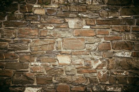 Old Stone Wall Free Stock Photo - Public Domain Pictures