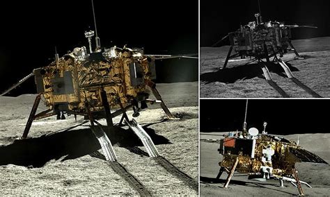 China releases stunning images of the far side of the moon | Daily Mail ...