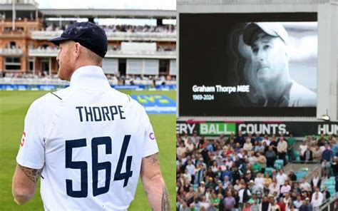 England To Wear Black Armband In Tribute To Graham Thorpe During 1st ...