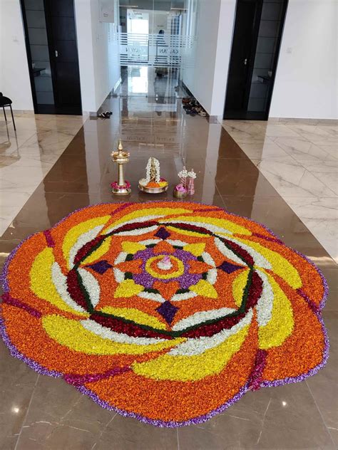 Fantastic Onam Pookalam - Kalyan Heritage | Pookalam Competition 2021