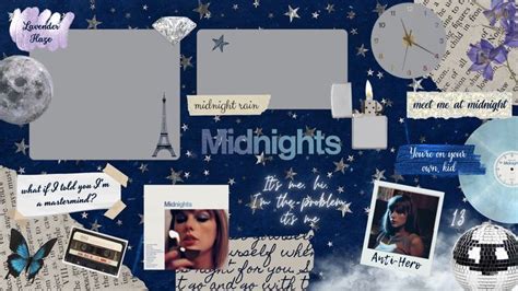 Taylor Swift Midnights desktop wallpaper | Sfondi, Taylor swift