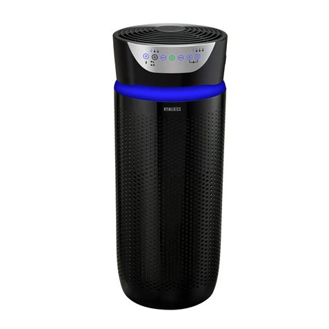 HoMedics TotalComfort Deluxe 5-in-1 Tower Air Purifier, UV-C Light for ...