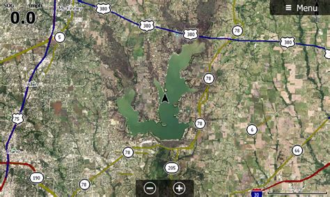 Lavon Lake, TX. | Standard Mapping