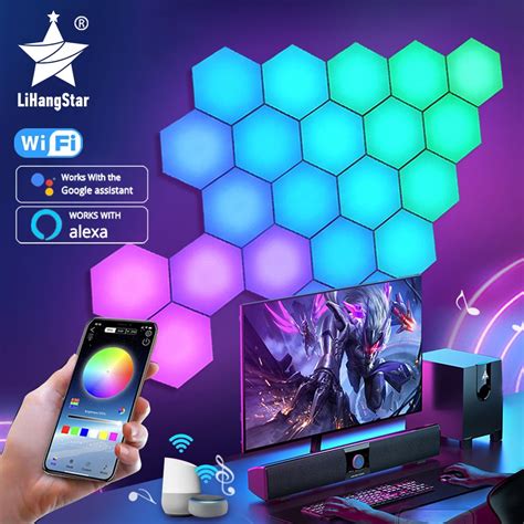 LED hexagon light – SBLESHOP