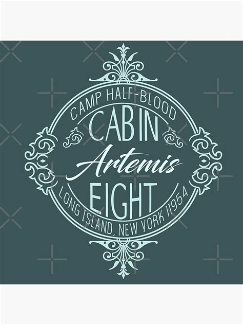 "Artemis Cabin 8" Poster for Sale by Emma1706 | Redbubble