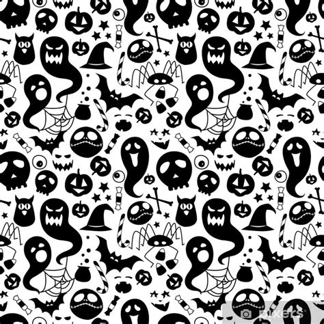 Poster illustration Black white seamless background abstract pattern ...