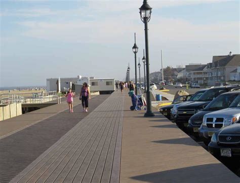 Shore Area of Belmar and Spring Lake in New Jersey