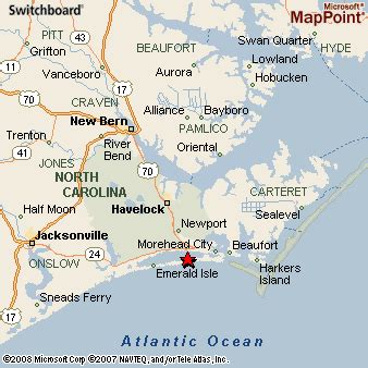 Where is Pine Knoll Shores, North Carolina? see area map & more