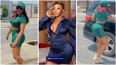 Video of Ini Edo happily shaking her "huge nyash" hit online