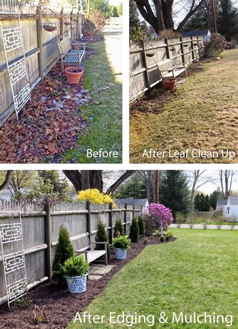 Simple Spring Yard Clean Up | Spring cleaning yard, Backyard ...