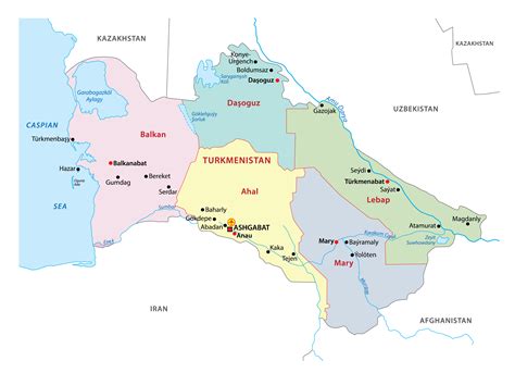 Turkmenistan Maps & Facts - World Atlas