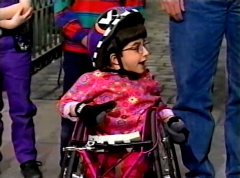 Tarah and her Wheelchair (1995)