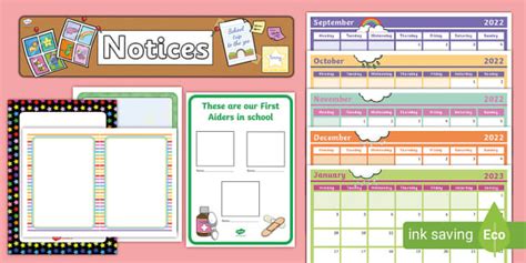 School Noticeboard Display Pack, teacher noticeboard, teacher noticeboard,