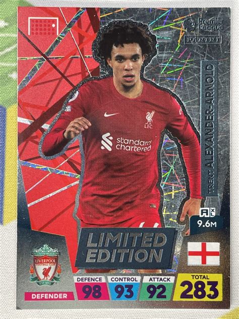 Trent Alexander-Arnold Liverpool Limited Edition Panini Premier League ...