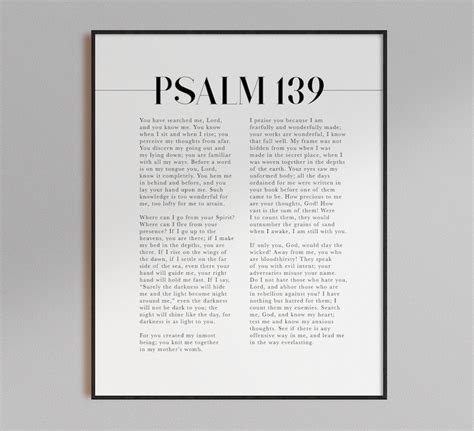 Psalm 139 Niv Printable - Printable Word Searches