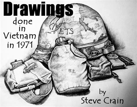 Vietnam Drawings: View many drawings done in Vietnam in 1971.