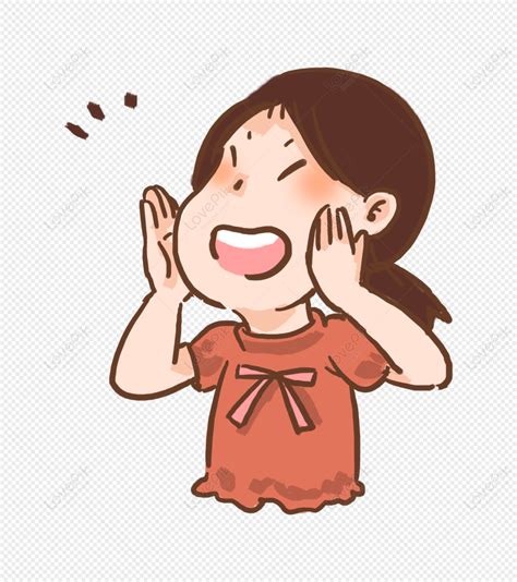 Shouting Cheering Girl, Yell, Girl Shouting, Cheerful Wallpaper PNG ...