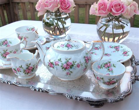 Aynsley Vintage Teapot Tea Cup Tea Set English China Grotto