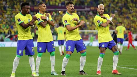 Brazil rehearse World Cup goal celebration dances on TikTok