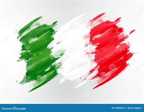 Italy Flag On Map Royalty-Free Stock Photography | CartoonDealer.com ...