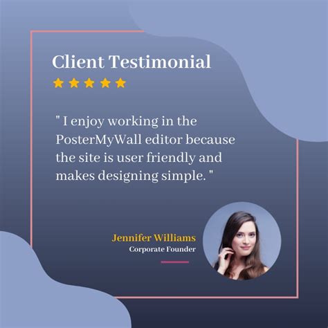 Customer Testimonials Samples