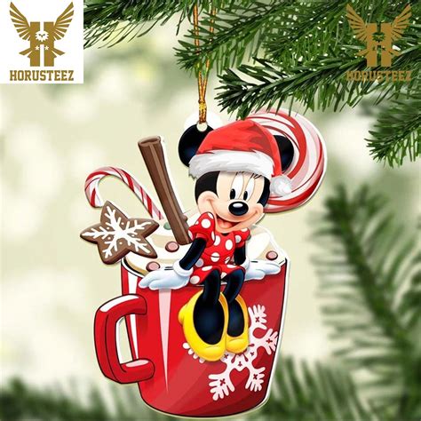 Personalized Minnie Mouse Disney Christmas Tree Decorations Ornament ...