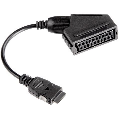 Hama SCART Adapter [1x SCART-Buchse - 1x Samsung Stecker] Schwarz ...