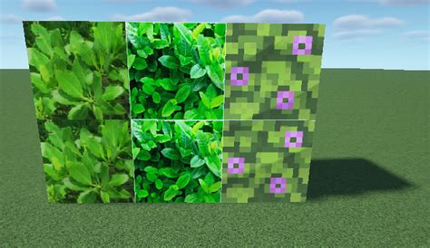 Realistic Leaves Minecraft Texture Pack