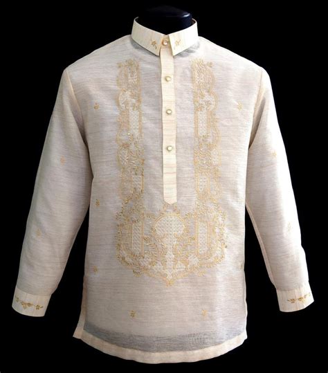 Barong Tagalog Filipino Formal Shirt Philippine National Costume 2208 ...