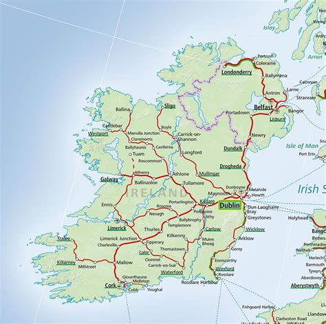 Ireland Train Map – ACP Rail