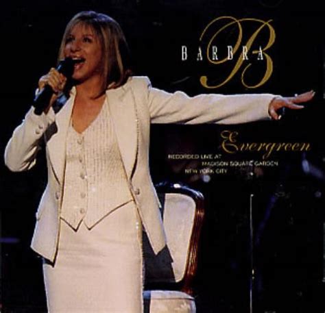 Barbra Streisand – Evergreen (Live Version) (1994, CD) - Discogs