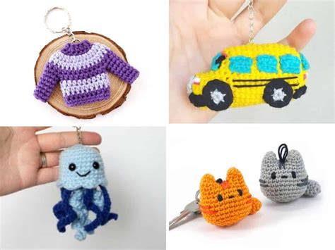 Ultimate List of Free Crochet Keychain Patterns