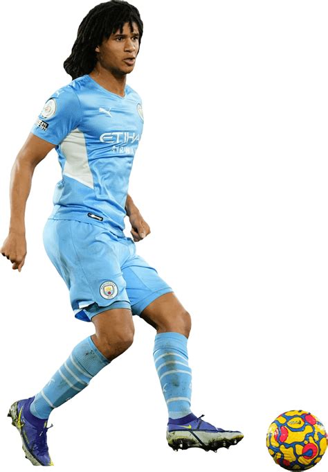 Nathan Aké Manchester City football render - FootyRenders