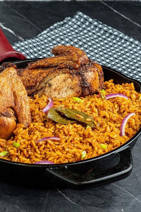 Nigerian Jollof Rice | Chef Lola's Kitchen (Video)