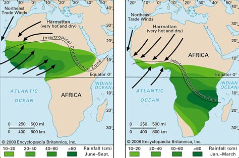 A Map Of Africa Showing Ocean Currents - Untitled Document : The ...