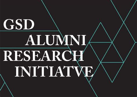 Your Invitation to Participate / Harvard GSD Alumni Research Initiative ...